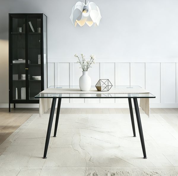 Tempered Glass Dining Table #ANNABA-211