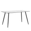 Tempered Glass Dining Table #ANNABA-211