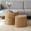 1 Set Of 2 Coffee Table Set #3820 Wood