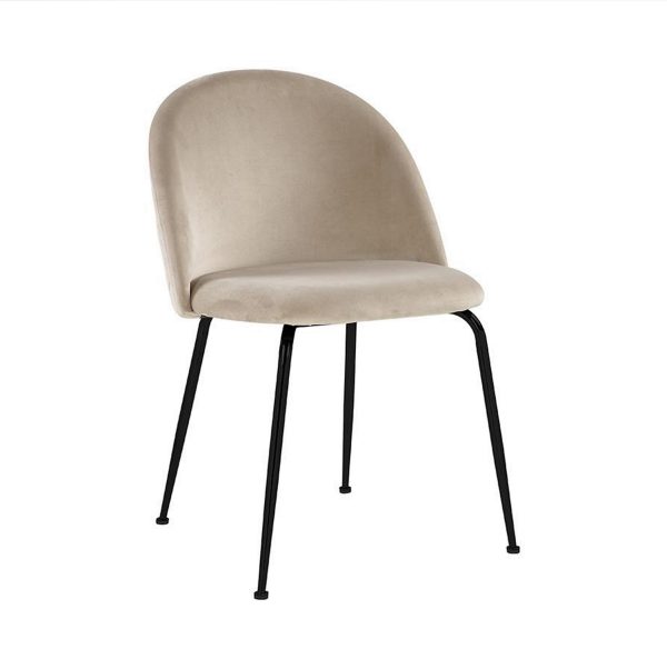 Dining Chair YAUCO#208 Velvet Tauple