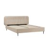 ELZA 160 Taupe-3 ELZA #531 Upholstered Bed