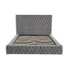 Tufted Ottoman Storage Upholstered Bed Frame # SHEDIR-530