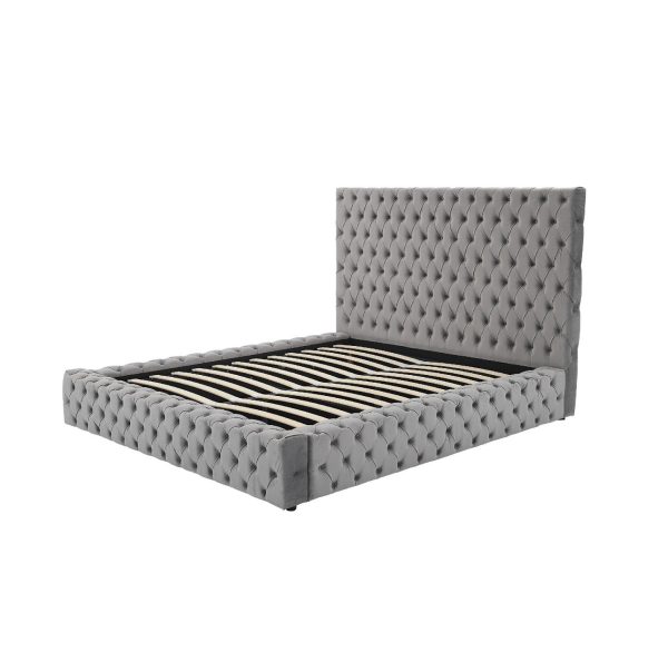 Tufted Ottoman Storage Upholstered Bed Frame # SHEDIR-530
