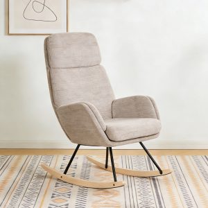 1-1 Rocking Arm Chair #LRC2560 Fabric