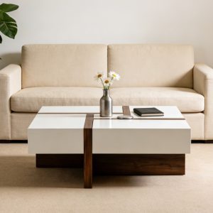 Coffee Table #CFT3822 With 4 Drawers