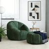 1 Armless Accent Chair #2575 With Ottoman