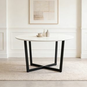 Round Dining Table #DT-380 White