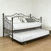 1 Metal Daybed #701 With Pull Out Trundle