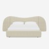 Upholstered Bed Frame #522 With Big Headboard