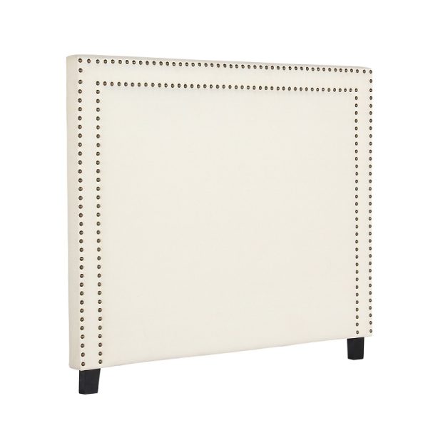 2 Nailed Bed Headboard #013 Beige
