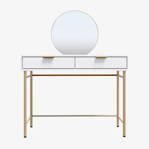 2 2 Drawer Dressing Table #MUT811 With Mirror
