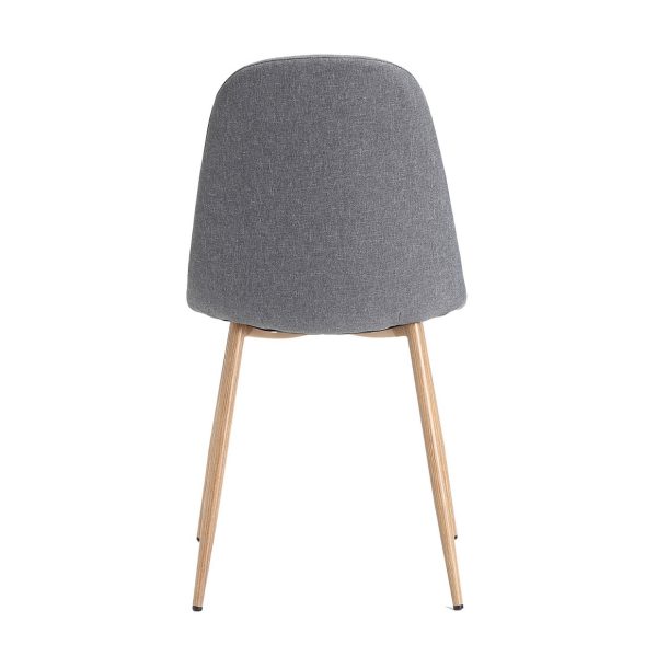 4 Dining Chair MOA#252 Wood Effect