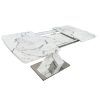 4 Faux Marble Extendable Dining Table #T1003
