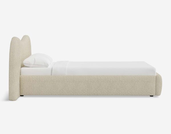 Upholstered Bed Frame #522 With Big Headboard