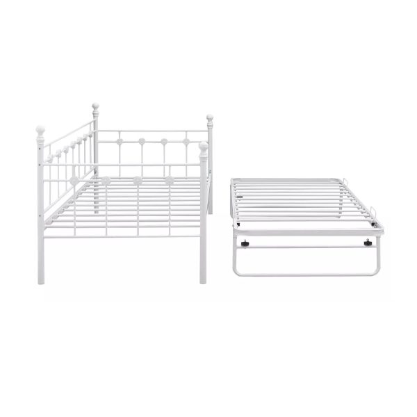 5 Day Bed #702 Metal White