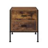 BST-08 (3) Two Drawer Beside Table # 4029