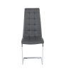 Grey-2 Dining Chair ANCO#241 Faux Leather