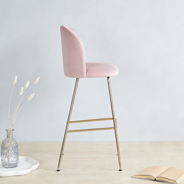 Chair #025 Pink For Bar Table