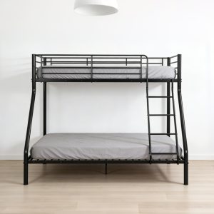 1 Black Triple Bunk Bed #21