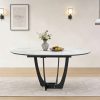 1 Marble Dining Table #527 Extendable