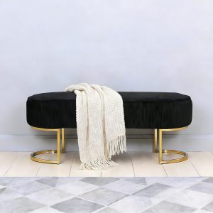 1 Fabric Ottoman / Bench #104