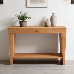 1 Wood Console Table #045 With 2 Drawers