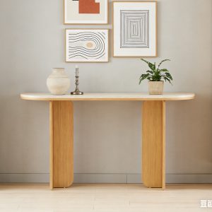 1 Console Table #046 Wood Natural