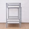 2 Metal Bunk Bed #12 Silver