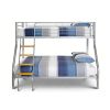 2 Triple Bunk Bed #19 Metal Silver