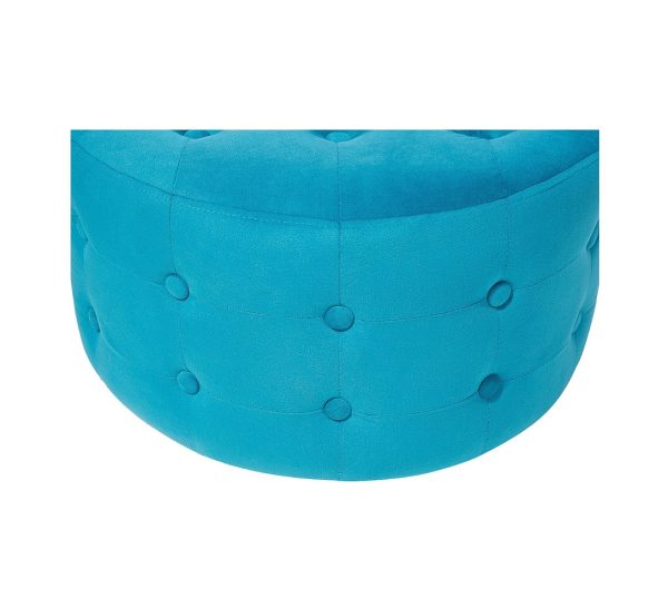 2 (3) Tufted Round Ottoman #103