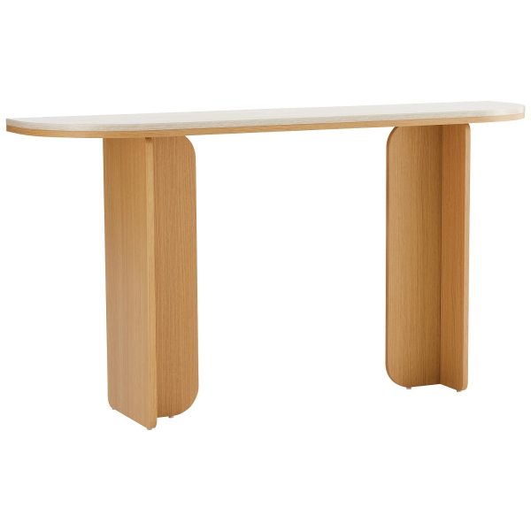 Console Table #046 Wood Natural