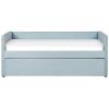Daybed #815 Velvet Fabric Upholstered