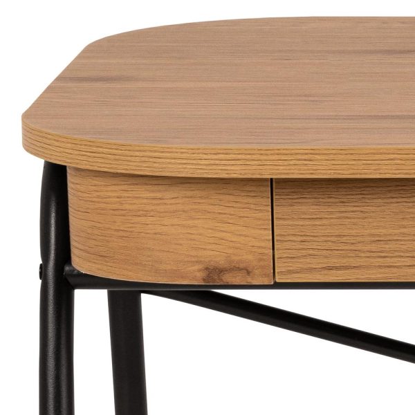 383-6 2 Drawer Desk #383 Wood Metal