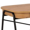 383-7 2 Drawer Desk #383 Wood Metal