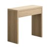 4 Wood Console Table #048 With Drawer