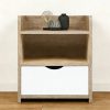 Wood Beside Table / Nightstand #4030 With Storage