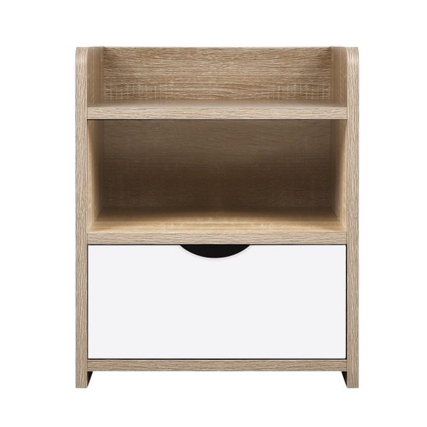 Wood Beside Table / Nightstand #4030 With Storage