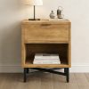 4034-1 Nightstand / Beside Table #4034 Natural Wood