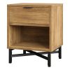 4034-2 Nightstand / Beside Table #4034 Natural Wood