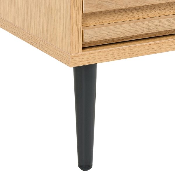 4036-6 Two Drawer Beside Table #4036 Wood Nightstand
