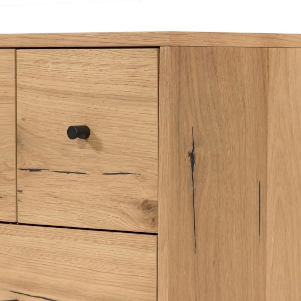 4039-5 Wood Beside Table /Nightstand #4039 With Metal Legs