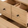 4039-6 Wood Beside Table /Nightstand #4039 With Metal Legs