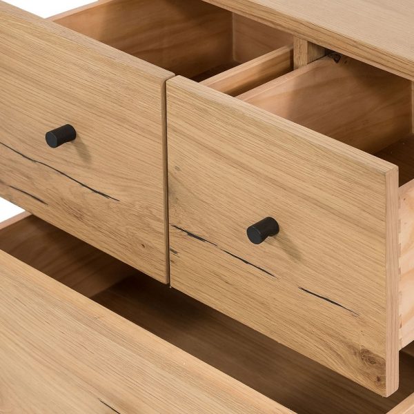 4039-6 Wood Beside Table /Nightstand #4039 With Metal Legs