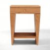 4041-2 Wood Beside Table / Nightstand #4041 Natural Color