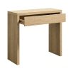 6 Wood Console Table #048 With Drawer