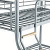 6 Triple Bunk Bed #19 Metal Silver