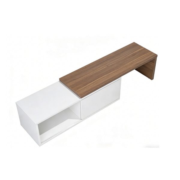 TV Stand # 0120 MDF White