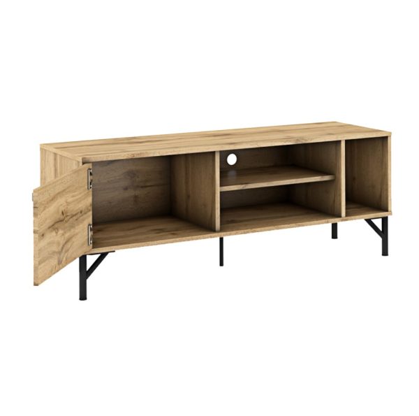 TV 0123-4 One Door Ent Unit #0123 Wood