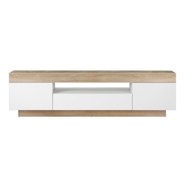 Wood Tv Stand #0131 White