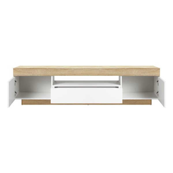 Wood Tv Stand #0131 White